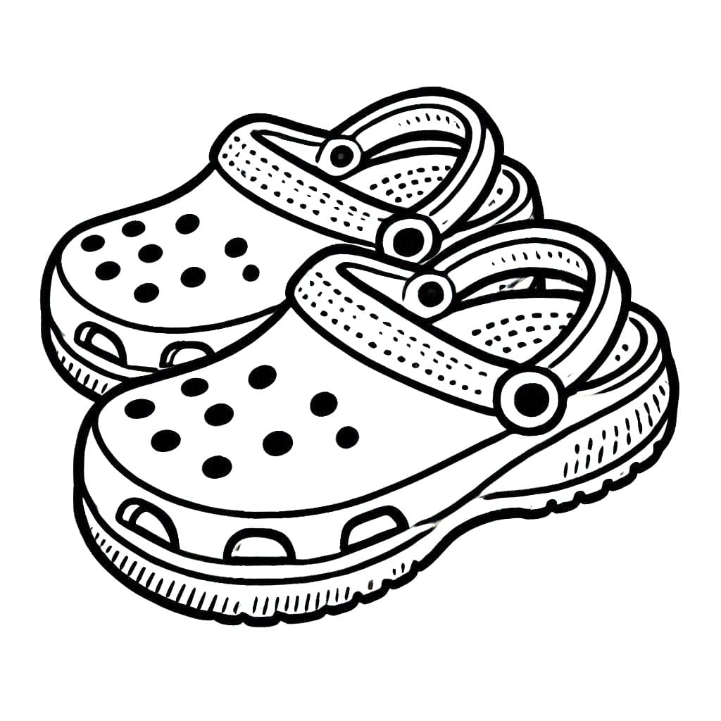 Crocs Free Printable