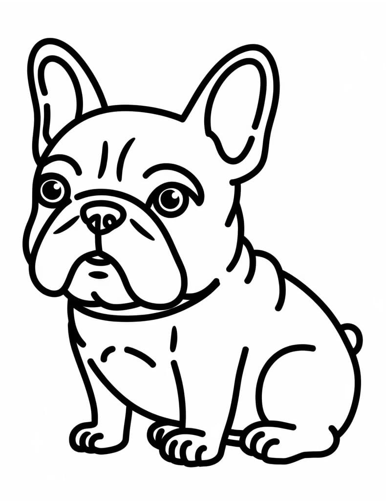 Curious French Bulldog