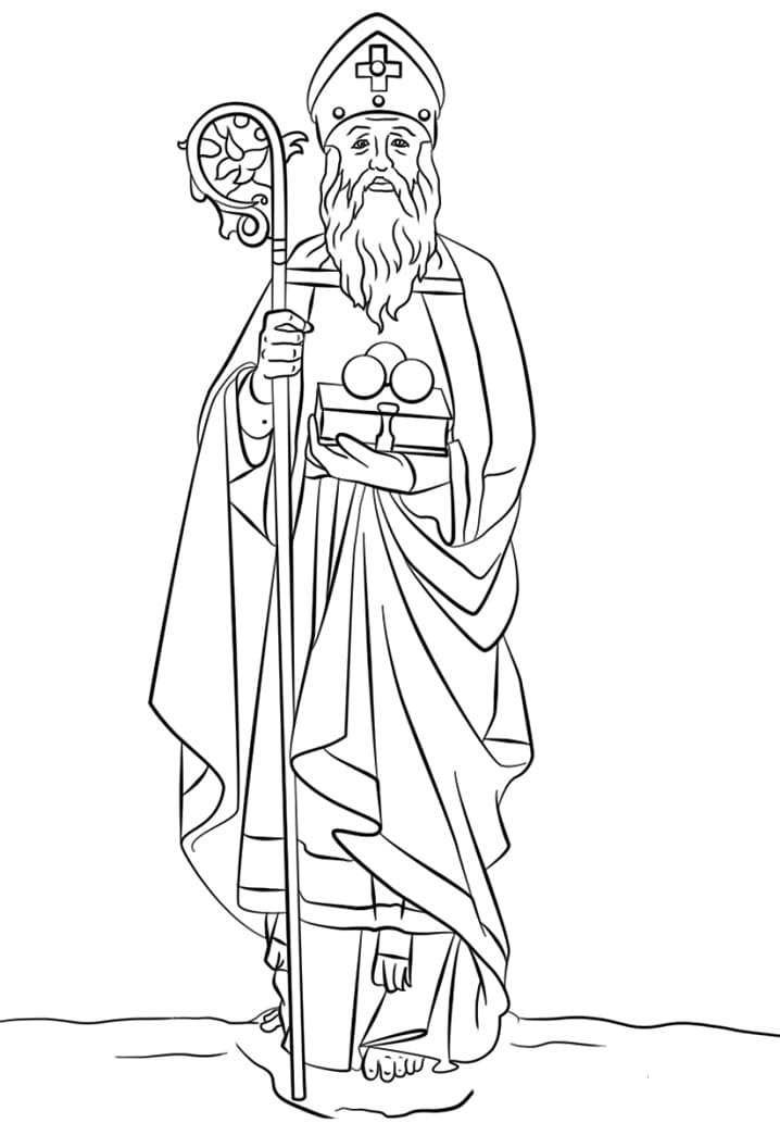 Drawing of St Nicholas Day