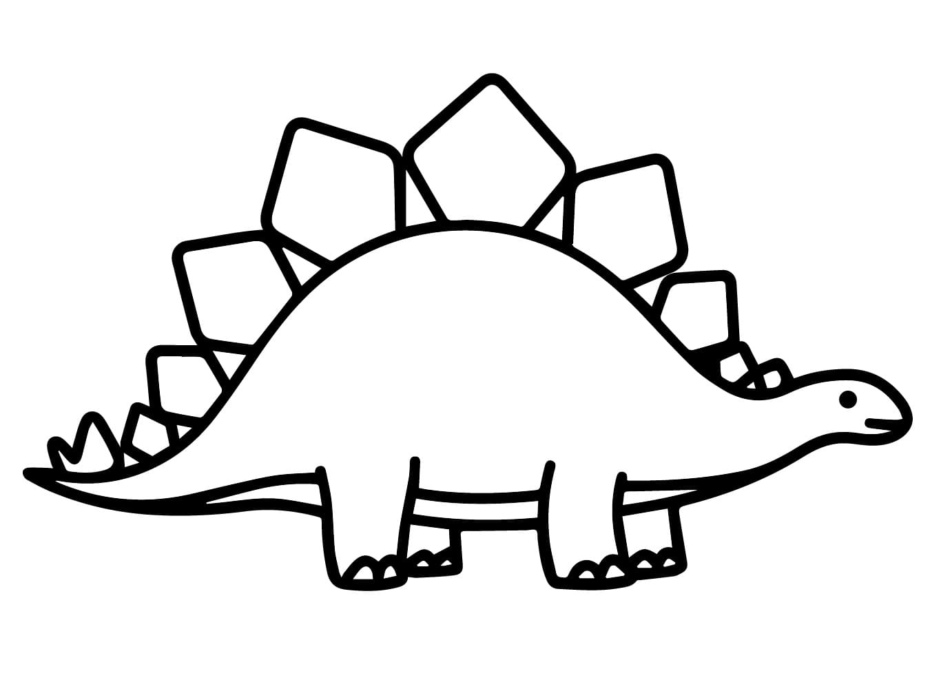 Easy Stegosaurus