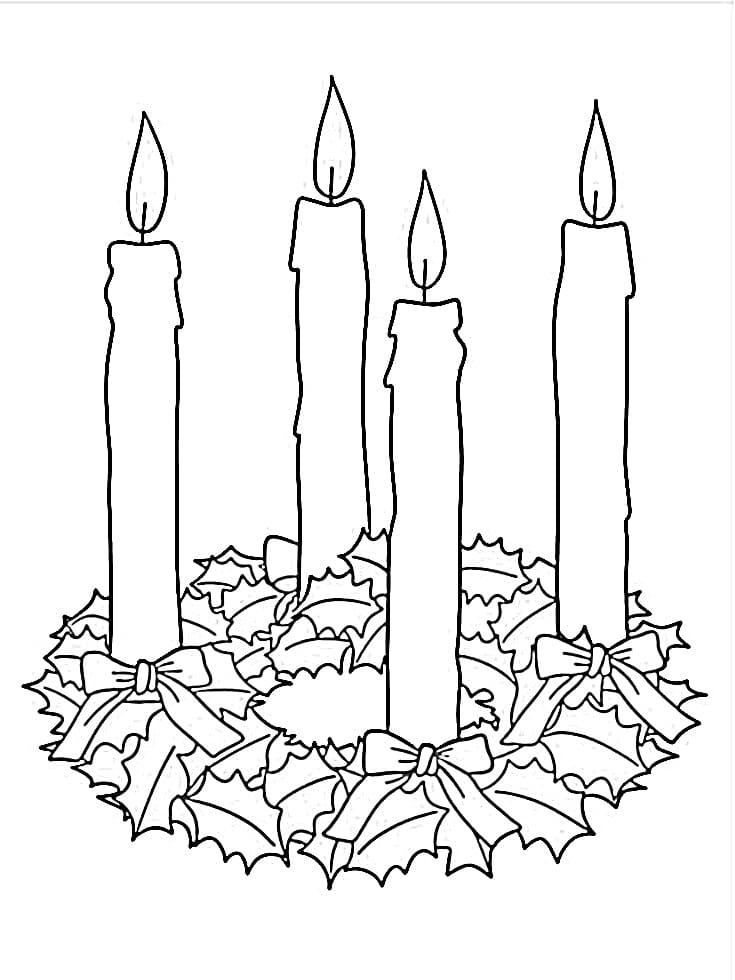 Free Printable Advent Wreath