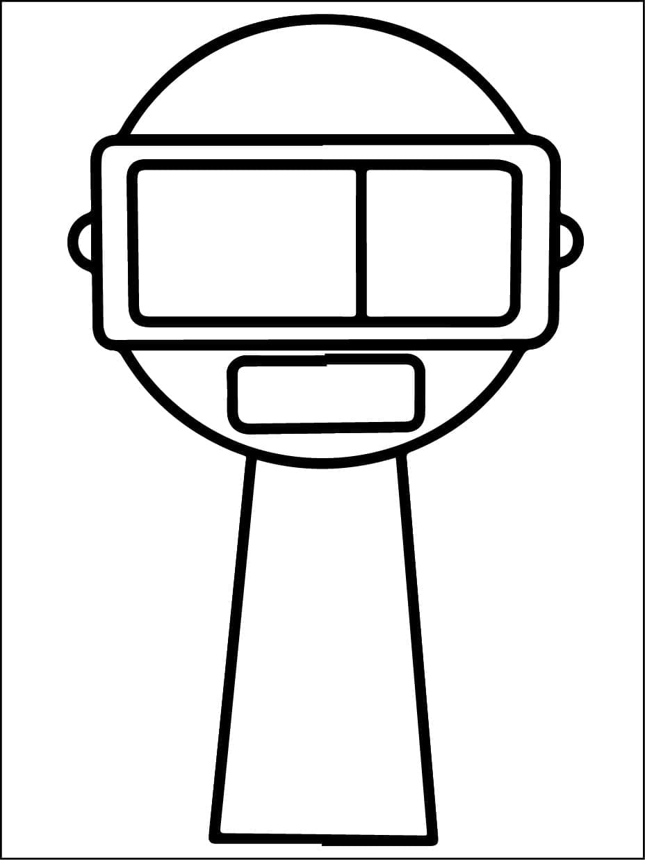 Garnold from Incredibox Sprunki coloring page