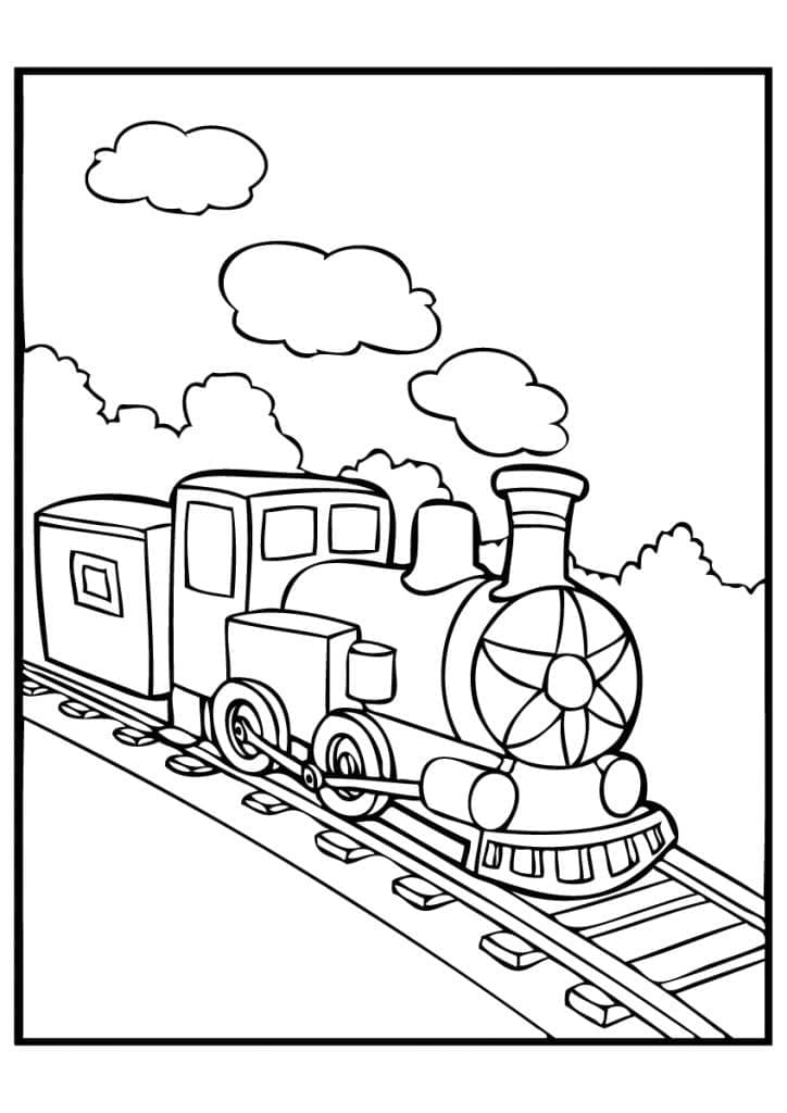 Images Polar Express coloring page