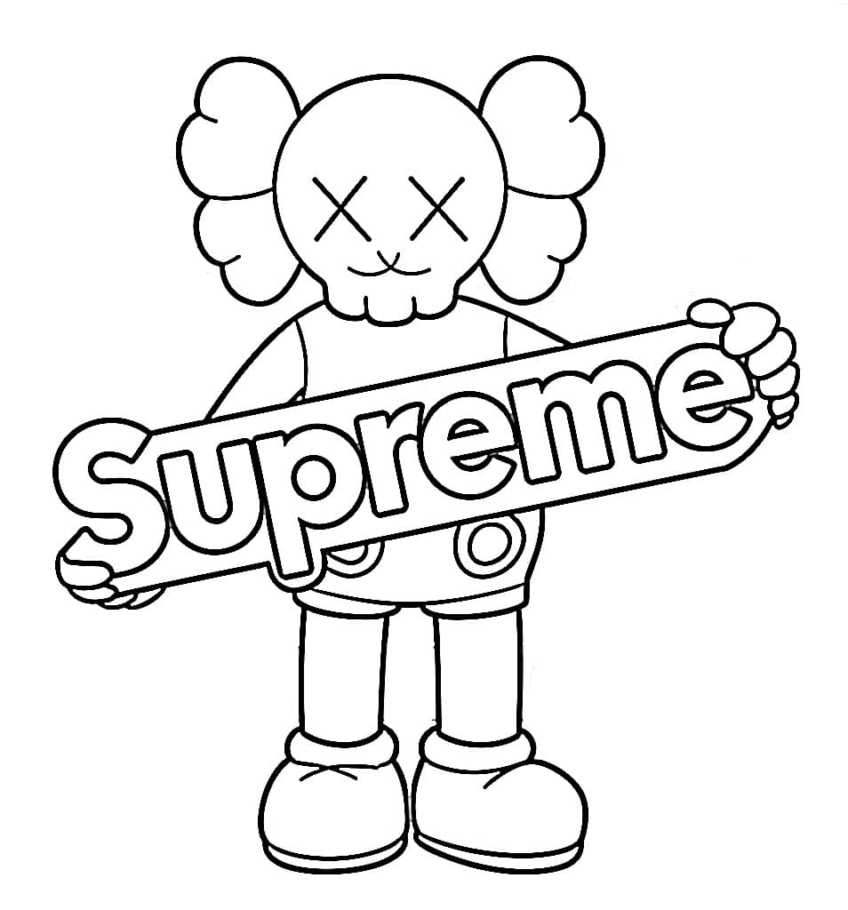 KAWS Supreme