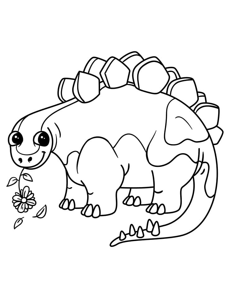 Lovely Stegosaurus