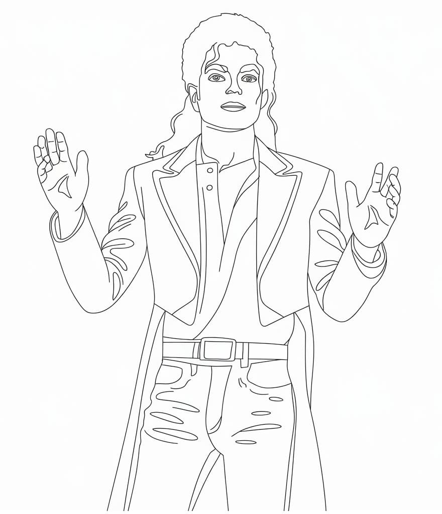 Michael Jackson Free Printable