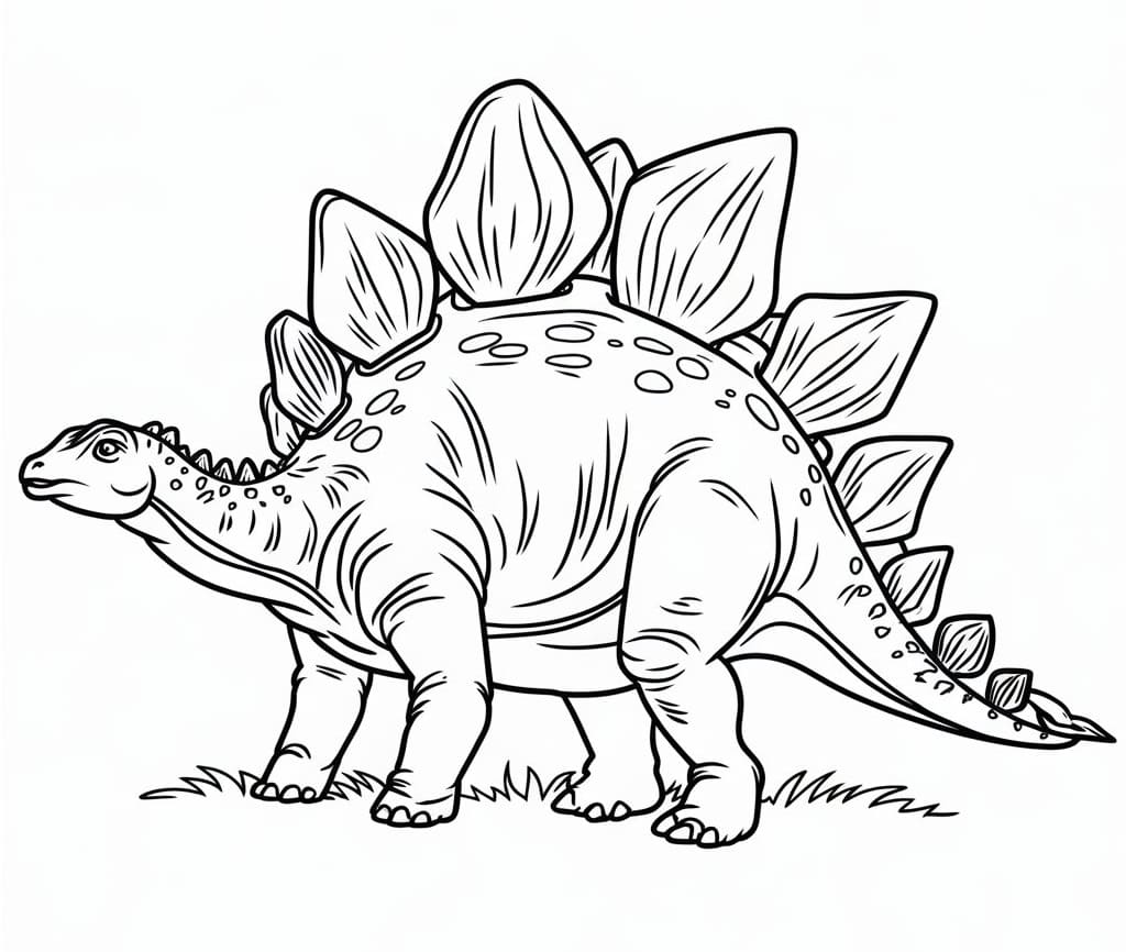 Normal Stegosaurus