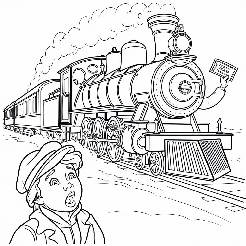 Polar Express Free Printable