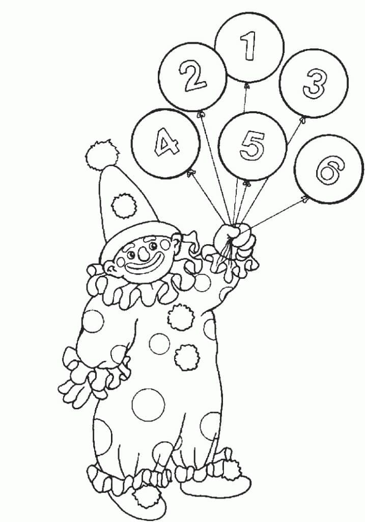 Print Circus coloring page