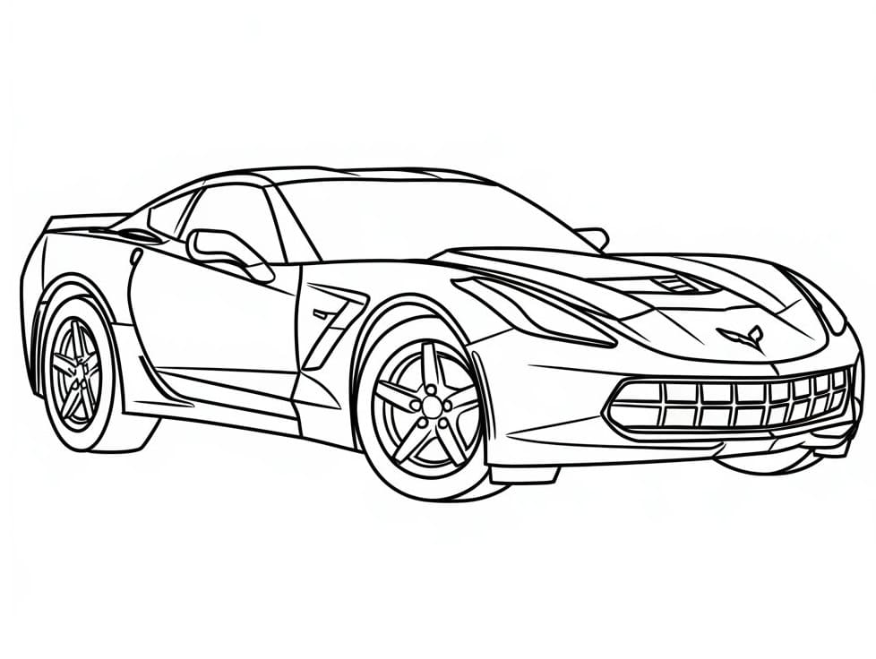 Print Corvette