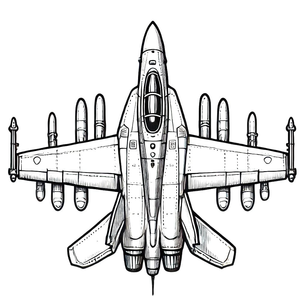 Print Fighter Jet