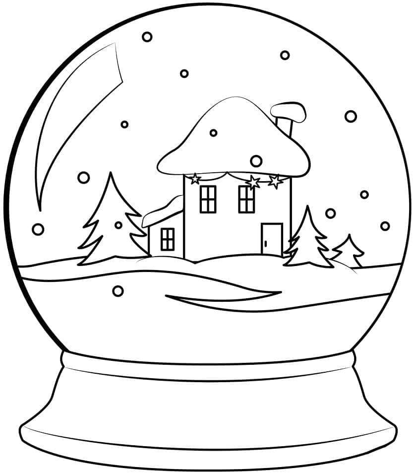 Print Snow Globe