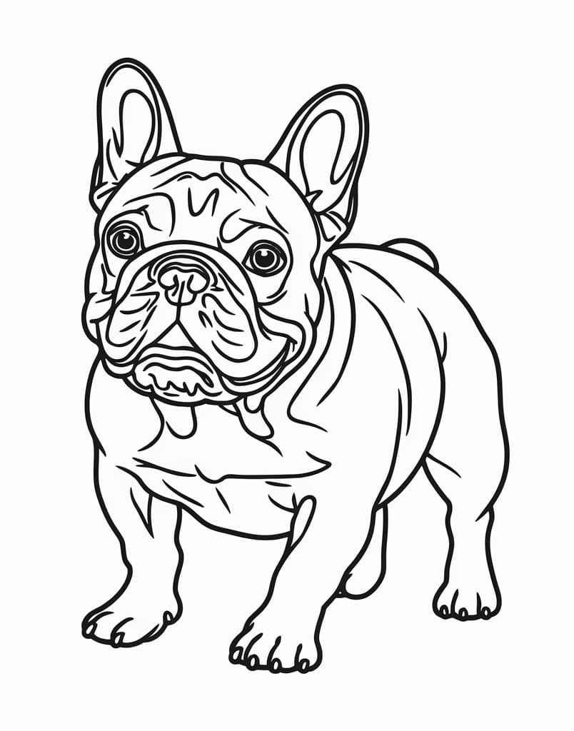 Printable French Bulldog