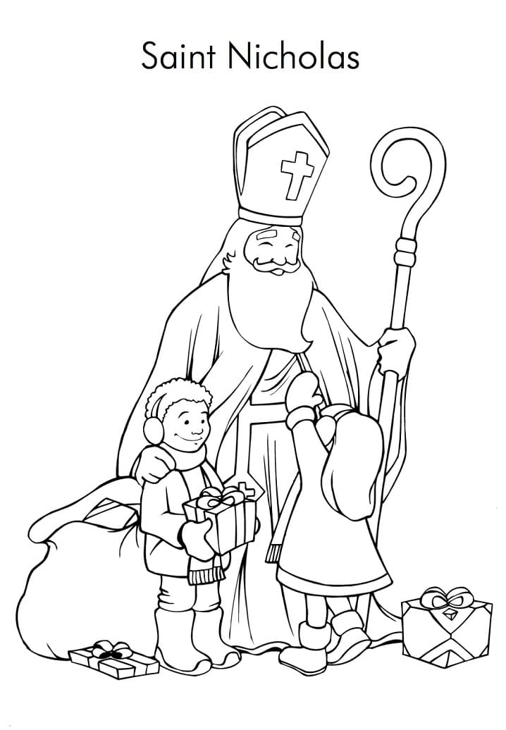 Saint Nicholas and Children