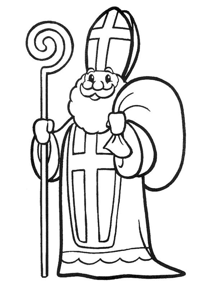 Saint Nicholas Smiling