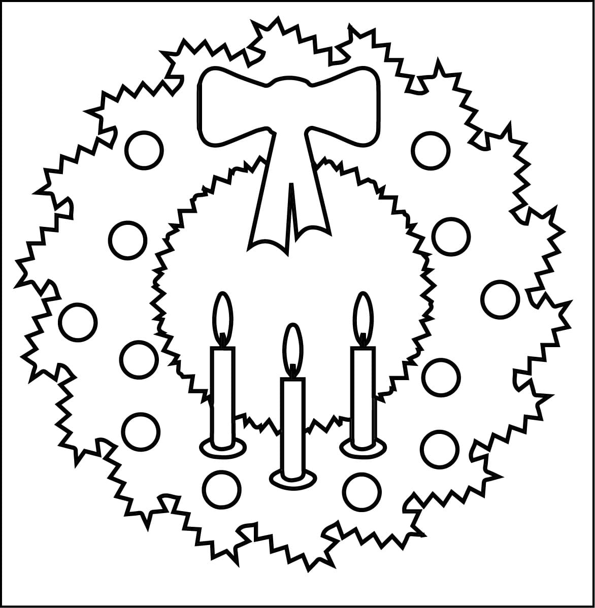 Simple Advent Wreath