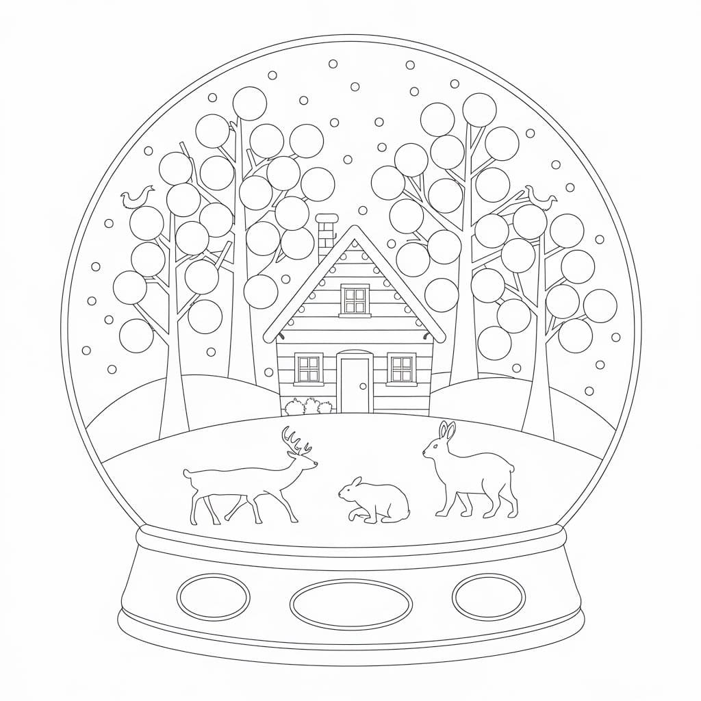 Snow Globe For Kids