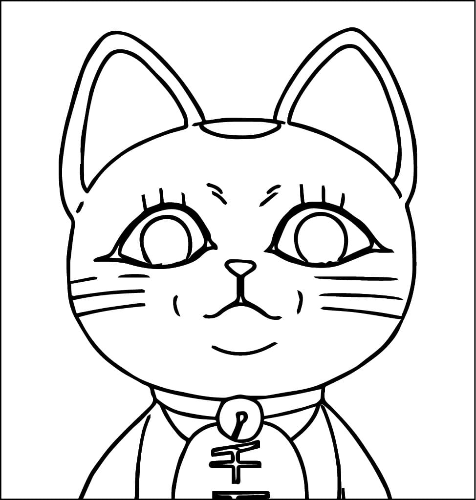 Turbo Granny from Dandadan coloring page