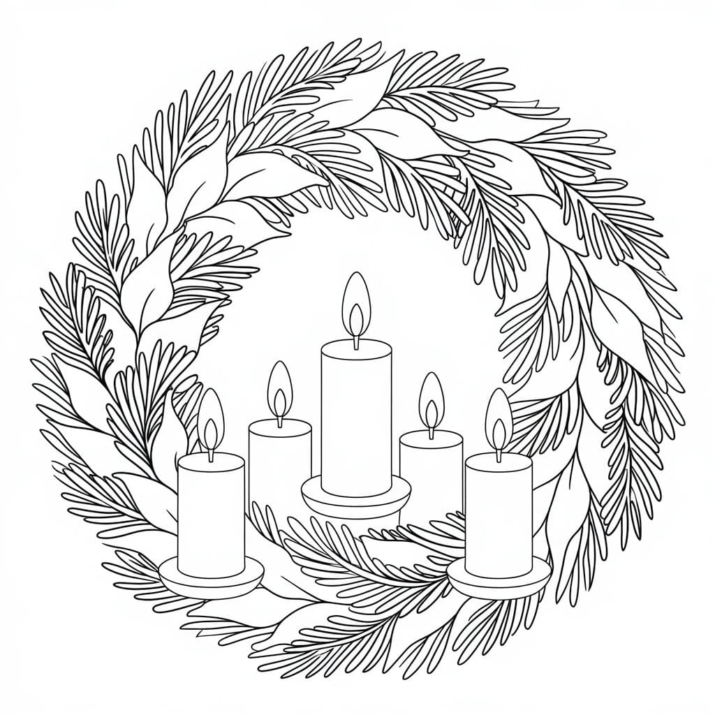 Very Nice Advent Wreath