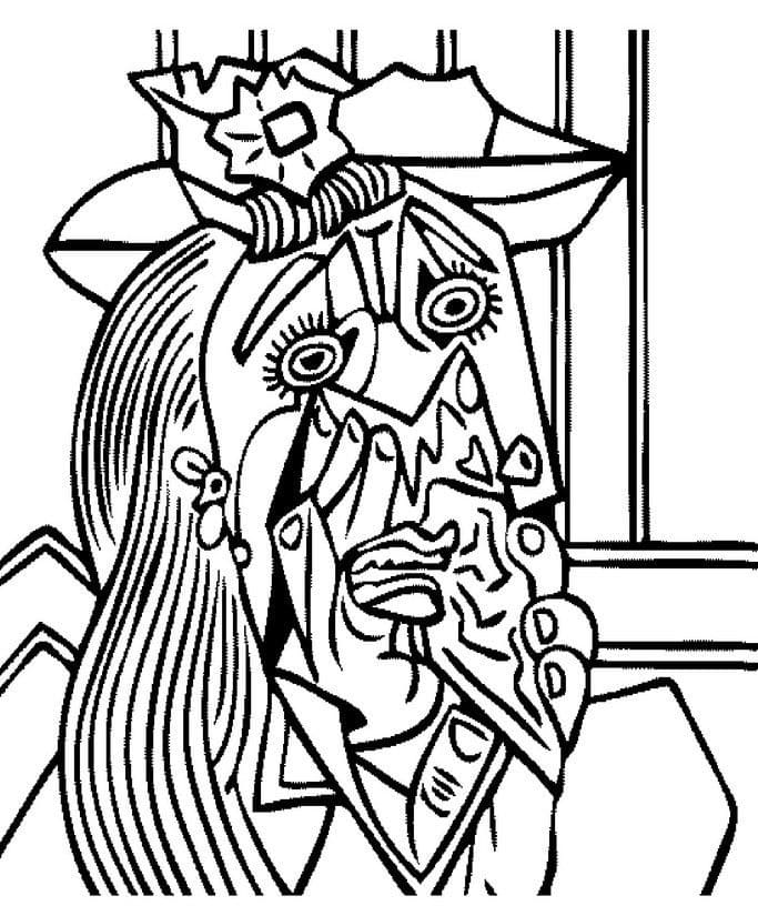 Weeping Woman by Picasso