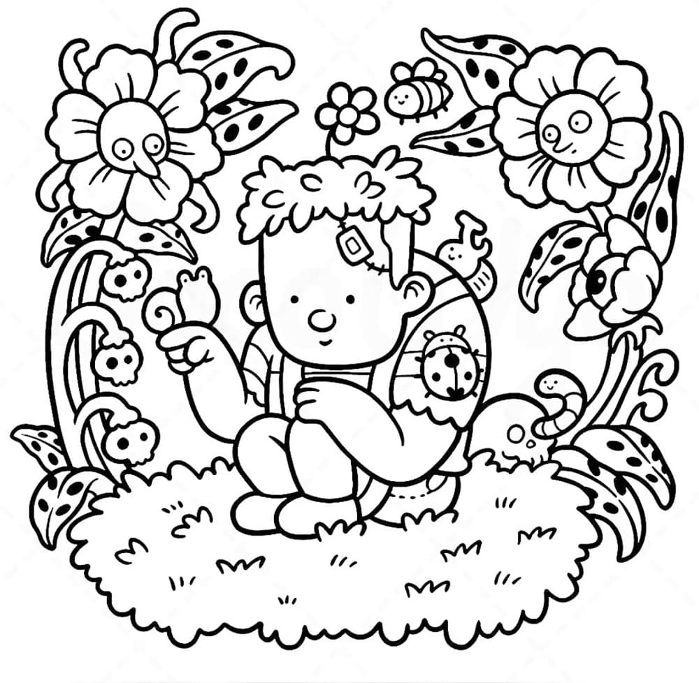 Coco Wyo Cute coloring page