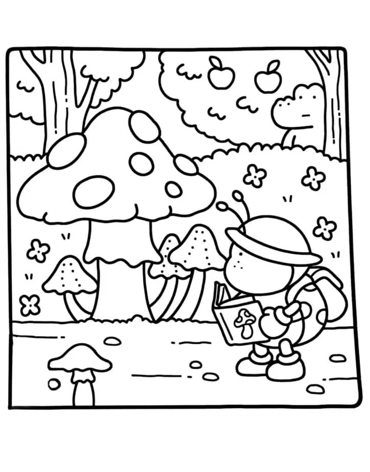 Cute Coco Wyo coloring page