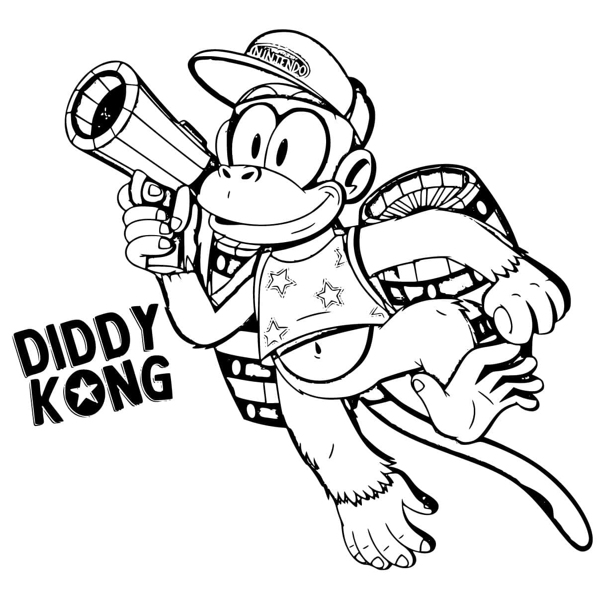 Diddy Kong from Mario