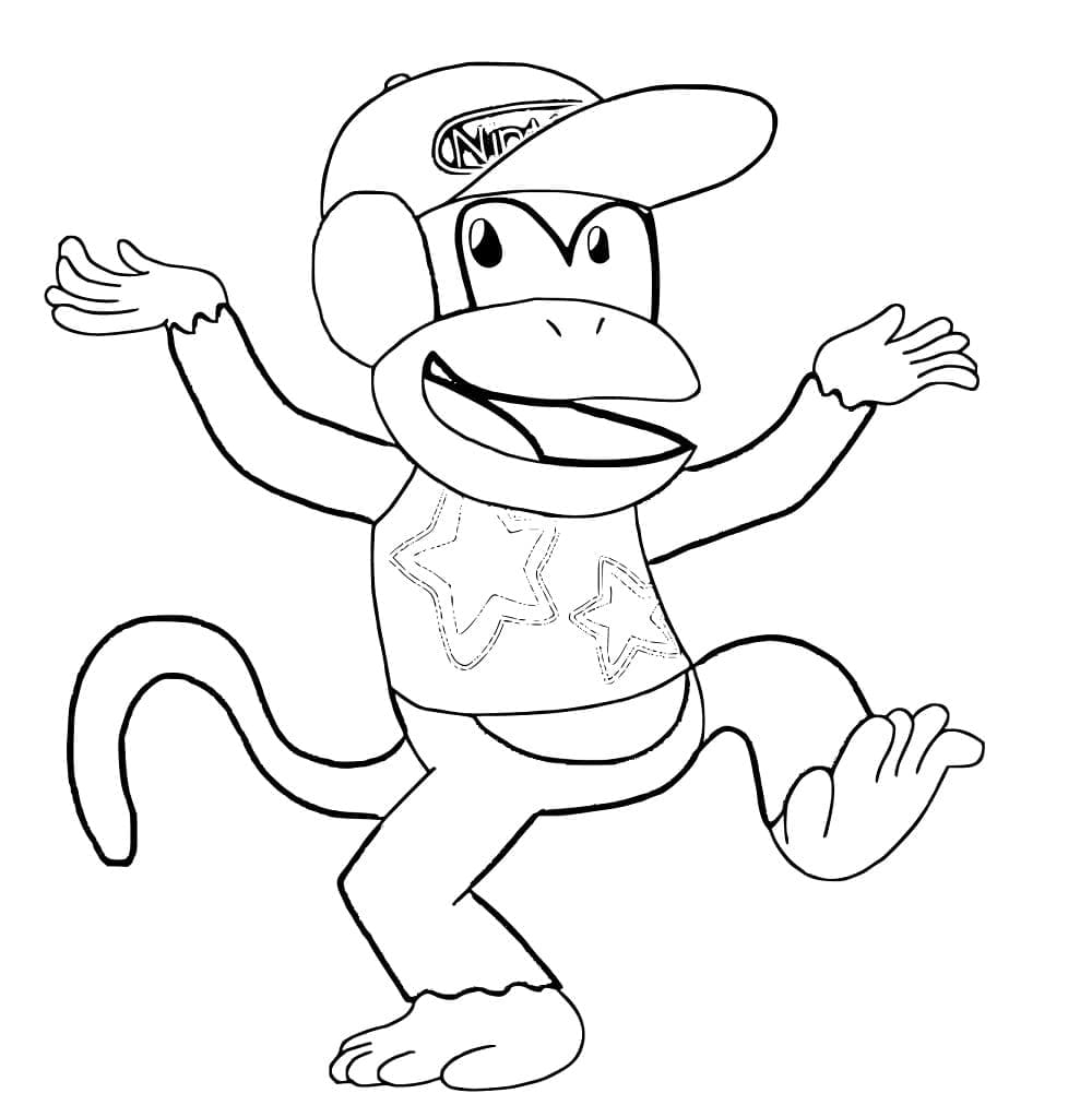 Diddy Kong from Nintendo