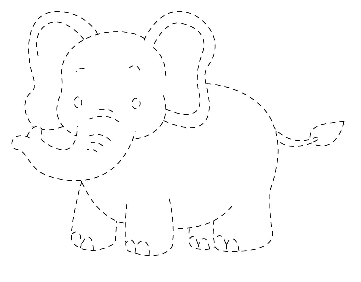 Elephant Tracing Free