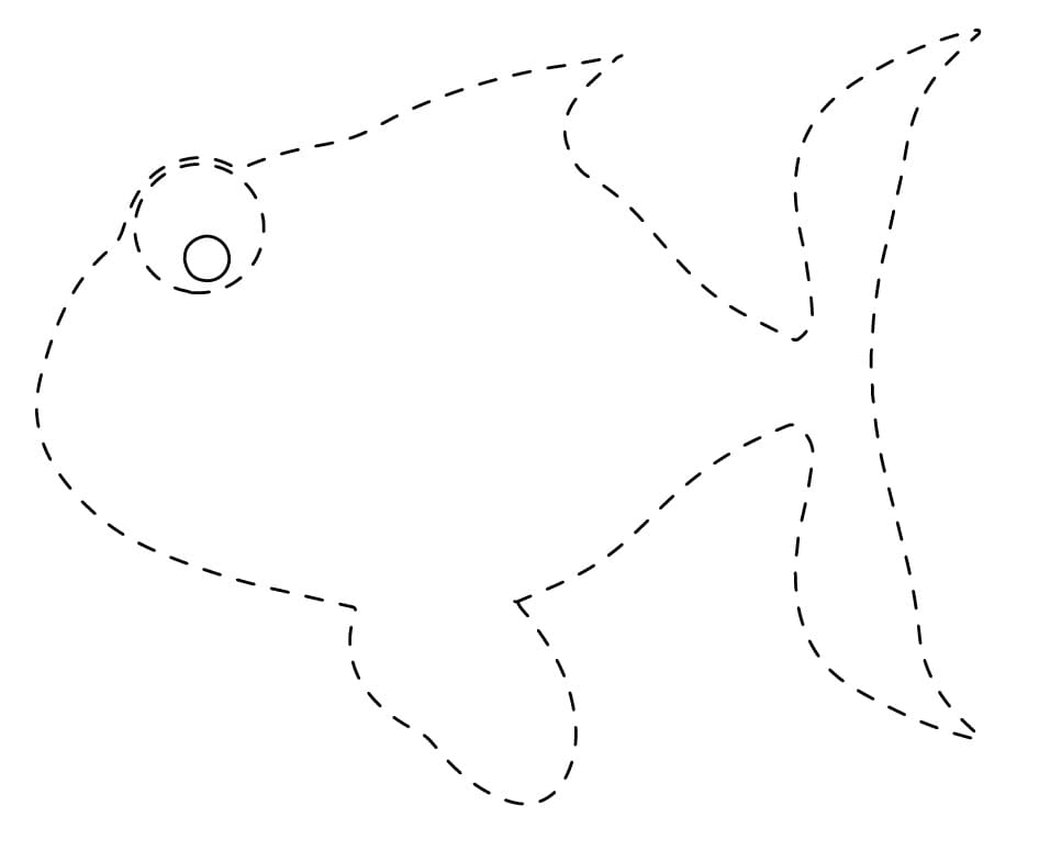 Free Fish Tracing Sheet