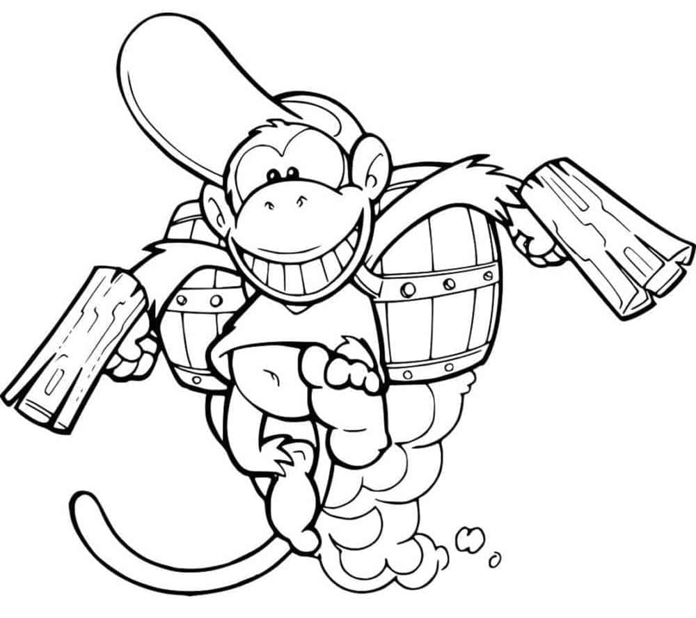 Funny Diddy Kong