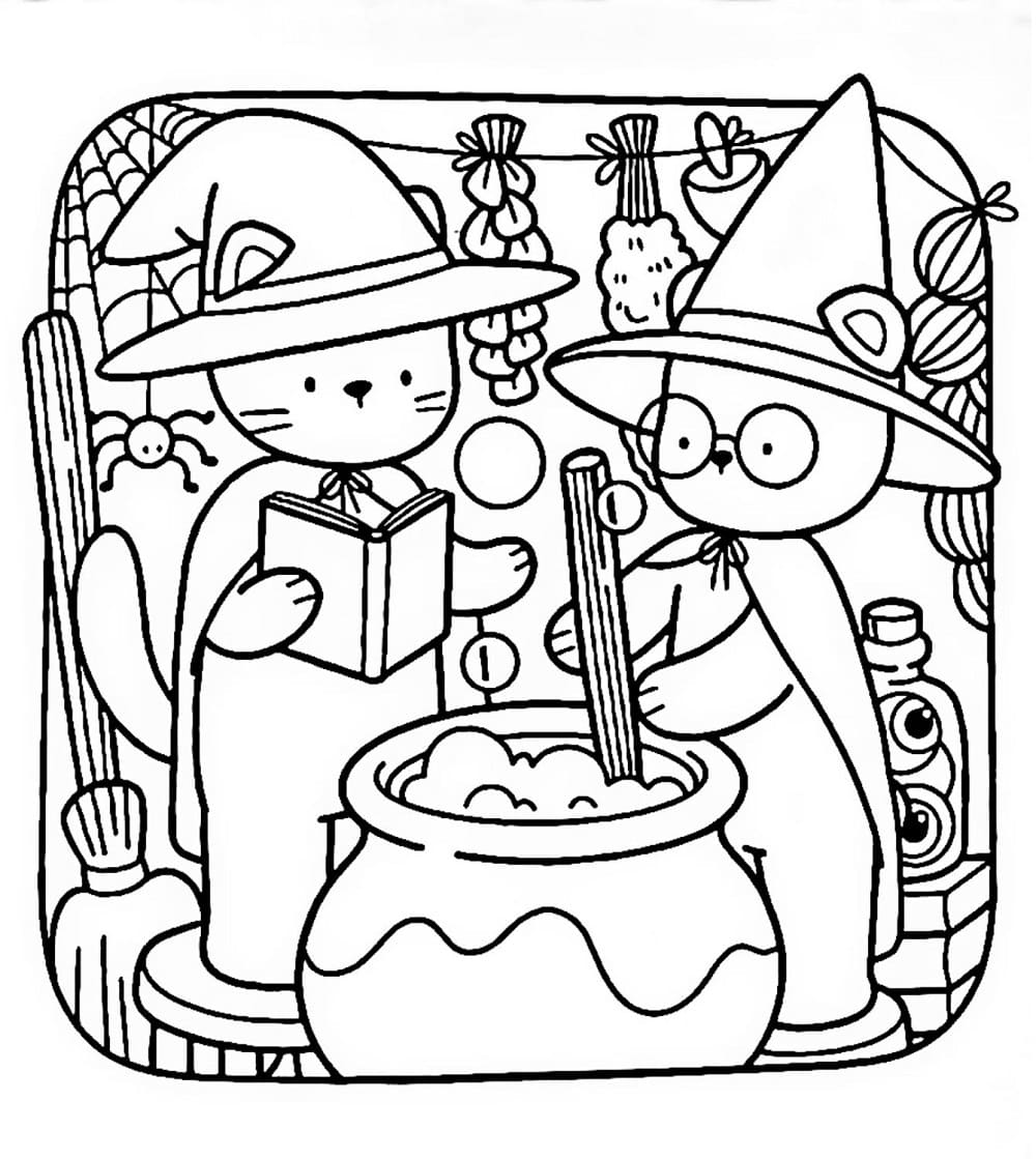 Halloween Coco Wyo coloring page