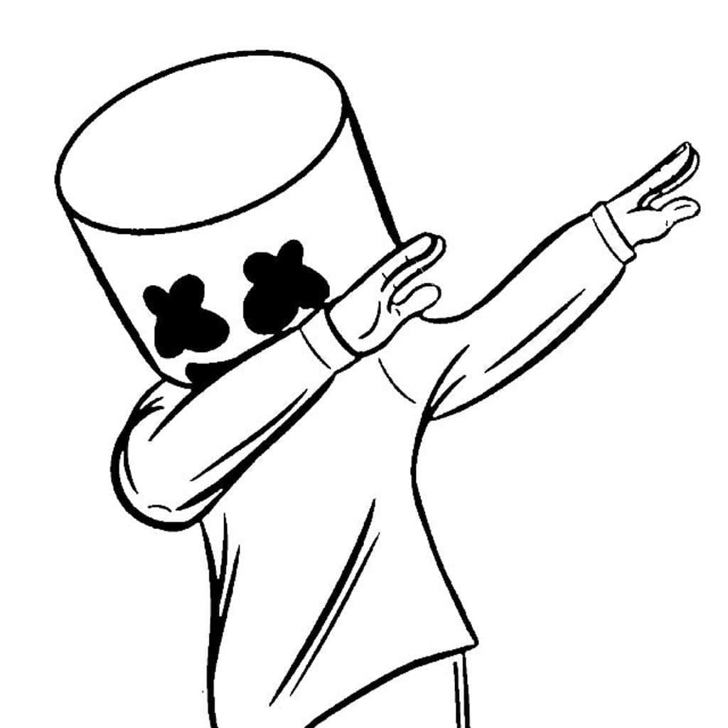 Marshmello Cool Pose