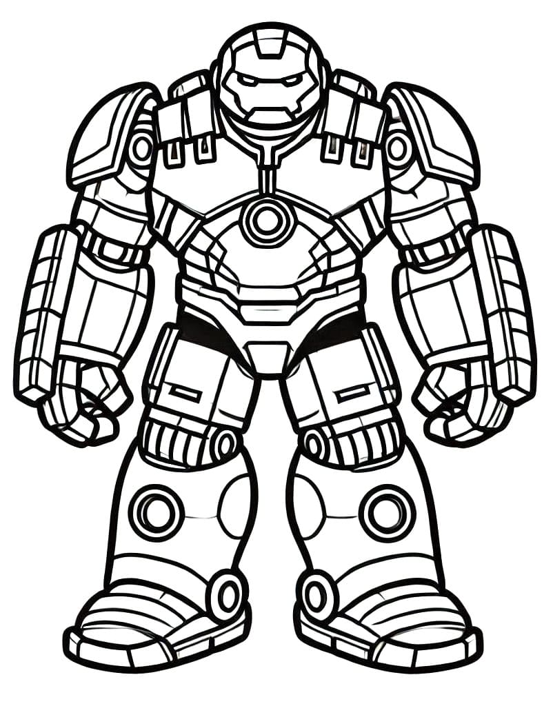 Printable Hulkbuster For Kids