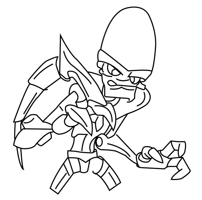 Ratchet and Clank – Sheet 1 coloring page