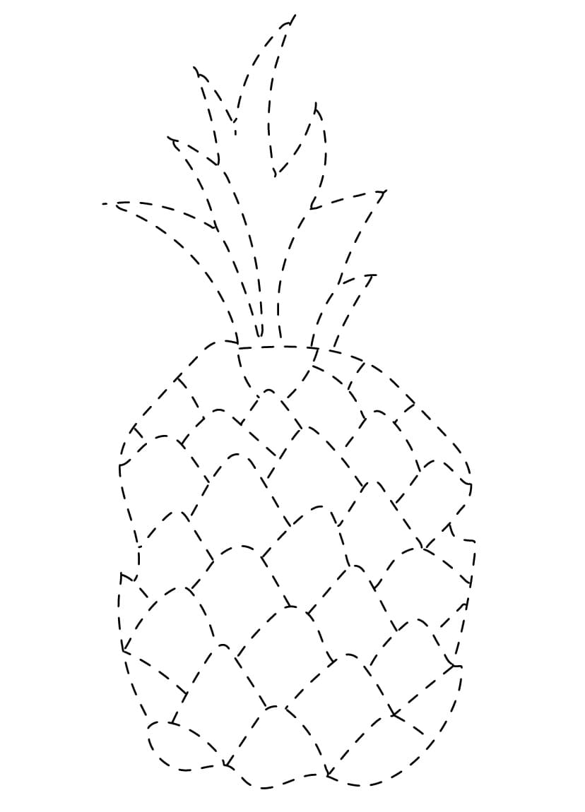 Simple Pineapple Tracing