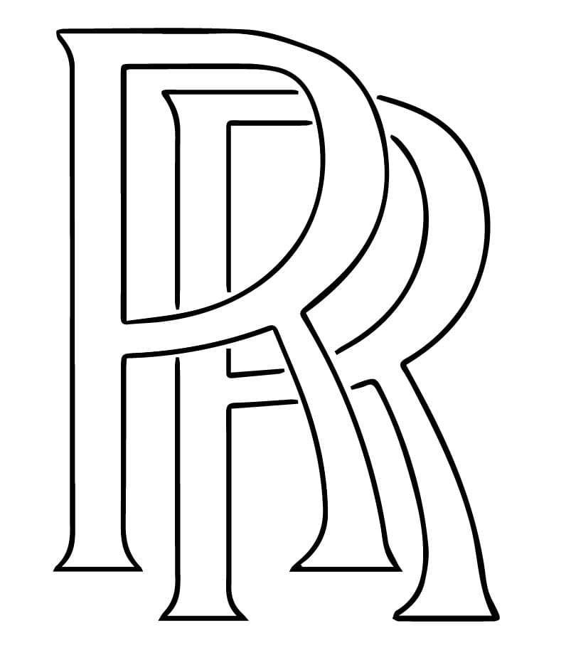 Simple Rolls Royce Logo