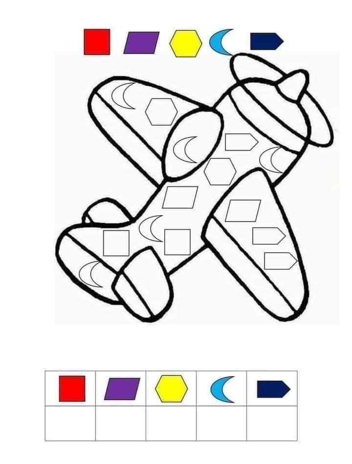 Airplane Learning Shapes