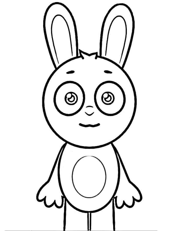 Benson from Abgerny Incredibox coloring page