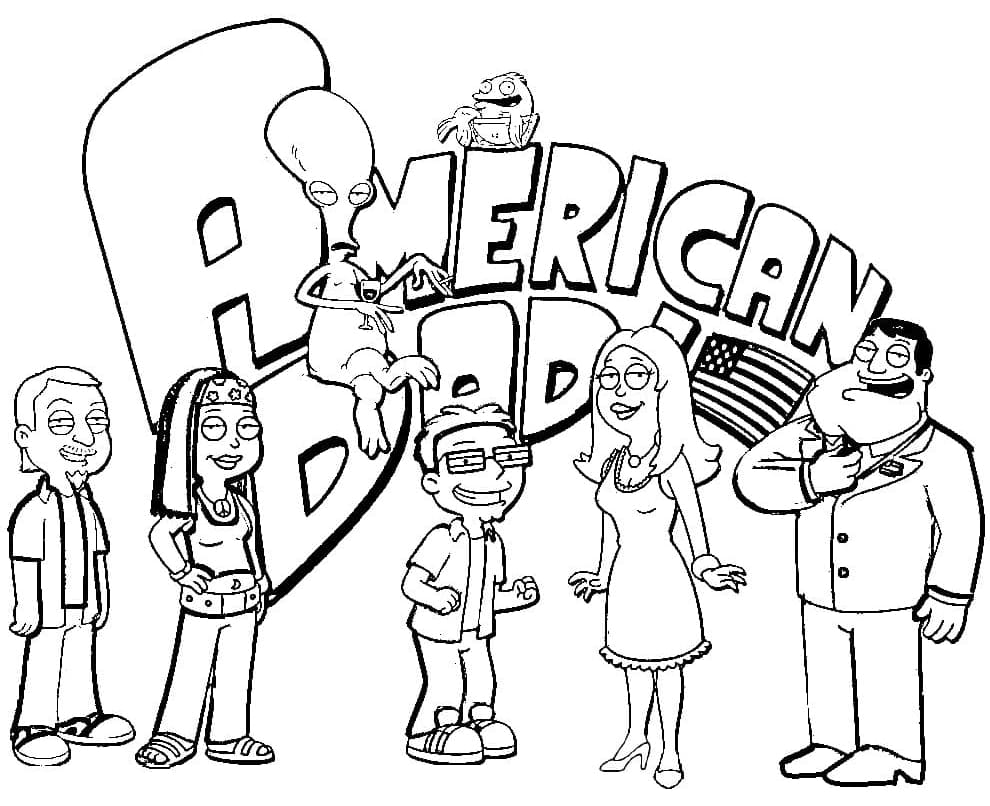 Characters from American Dad