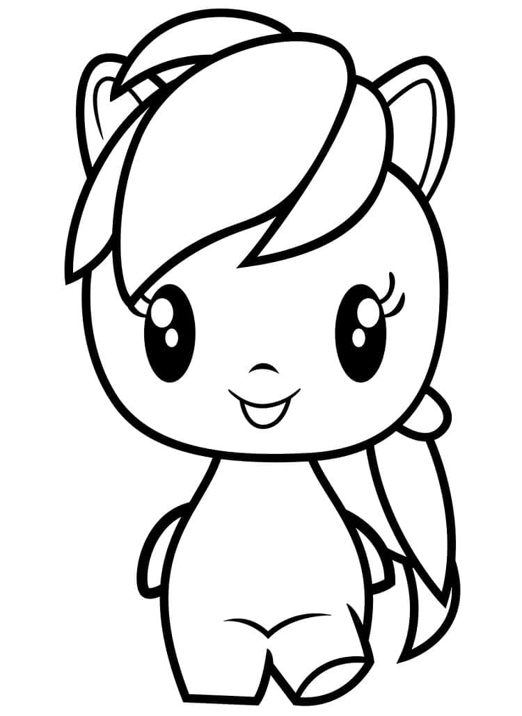 Cheerilee Cutie Mark Crew coloring page