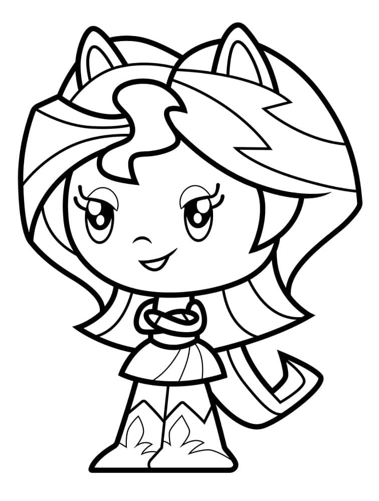 Cutie Mark Crew Equestria Girl coloring page