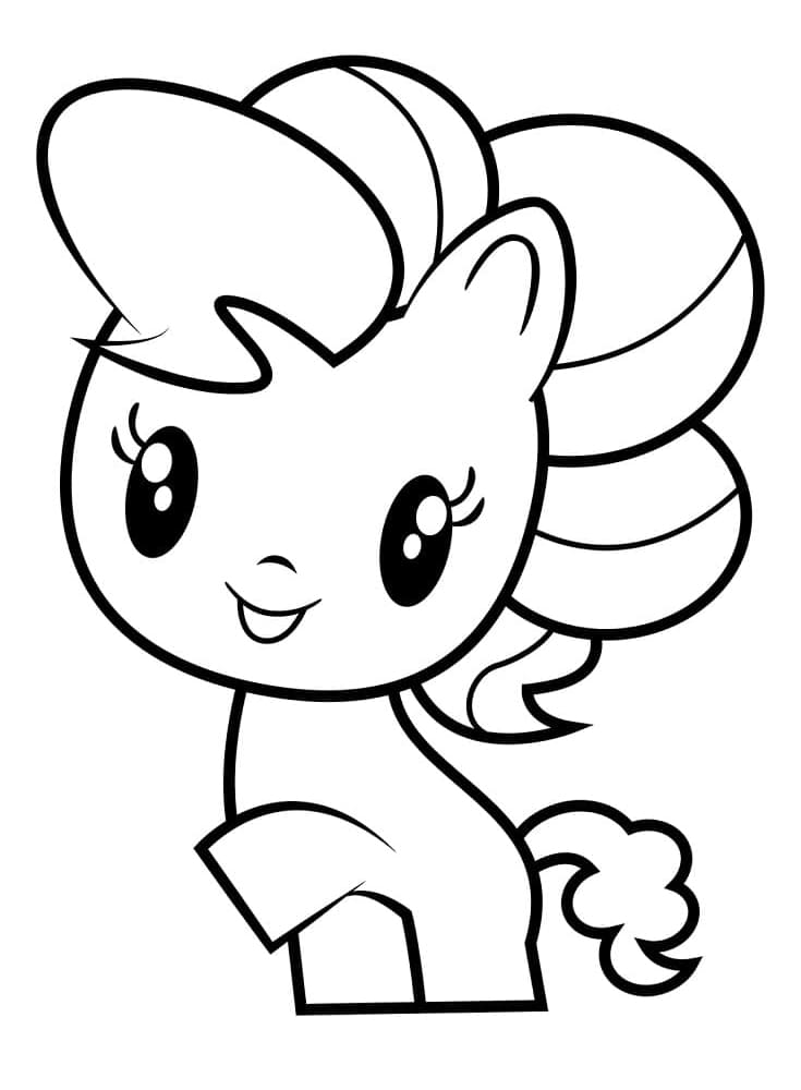 Cutie Mark Crew Pinkie Pie coloring page