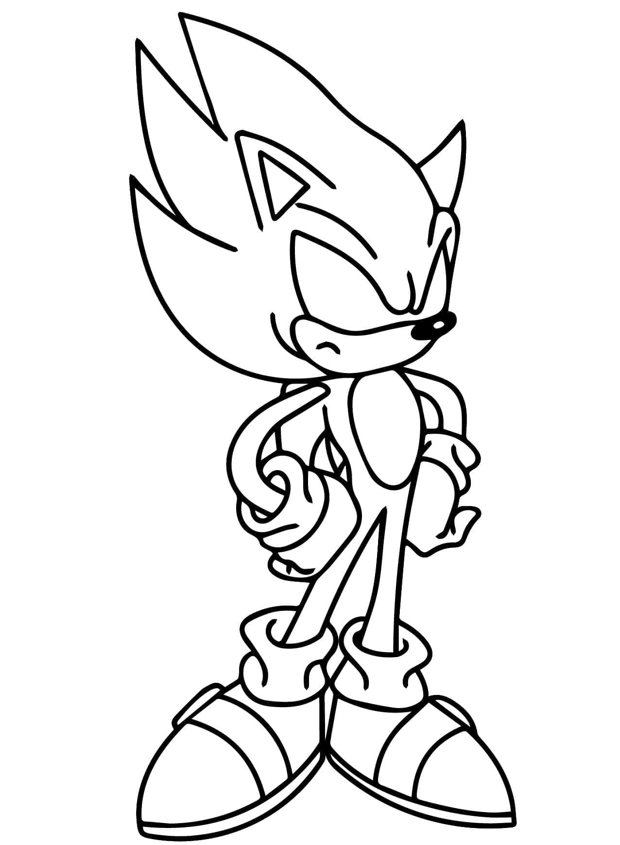 Dark Sonic Printable