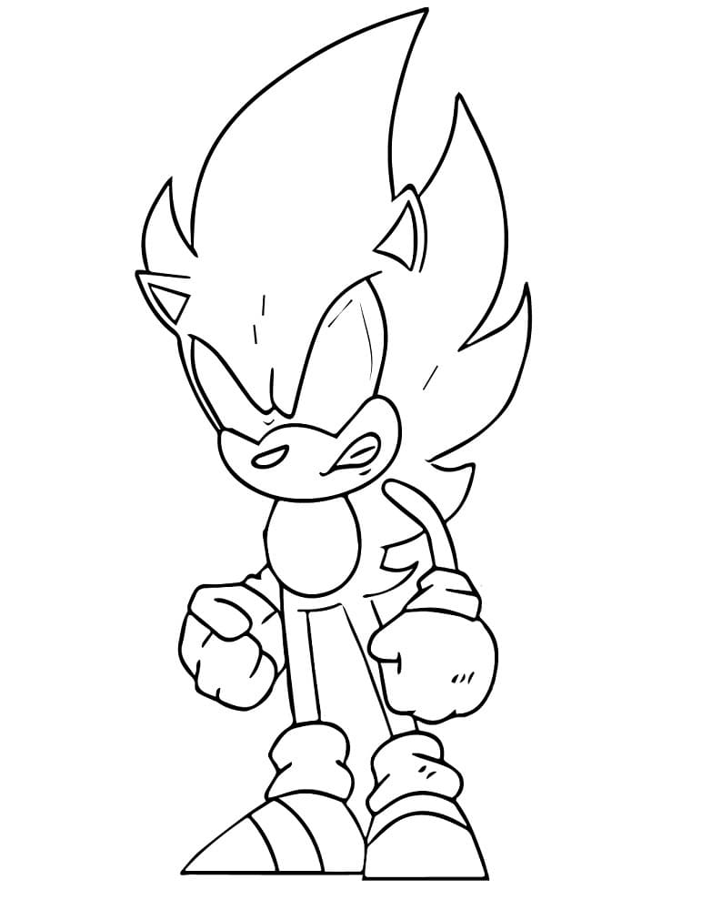 Dark Sonic To Print