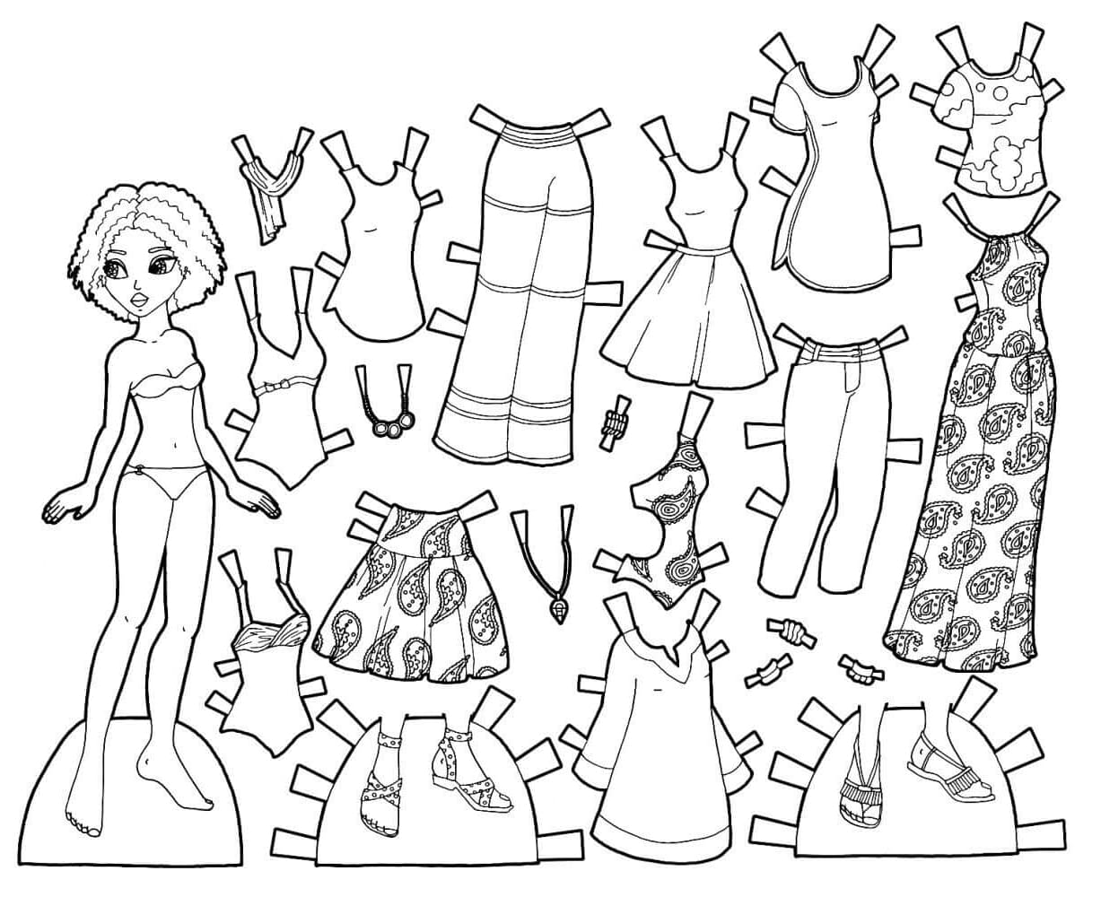 Dressup Paper Doll