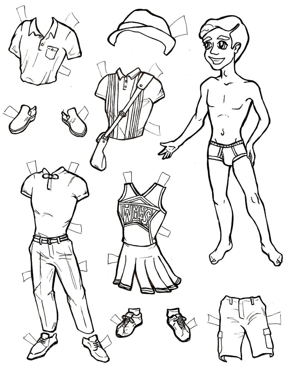 Fashion Paper Doll