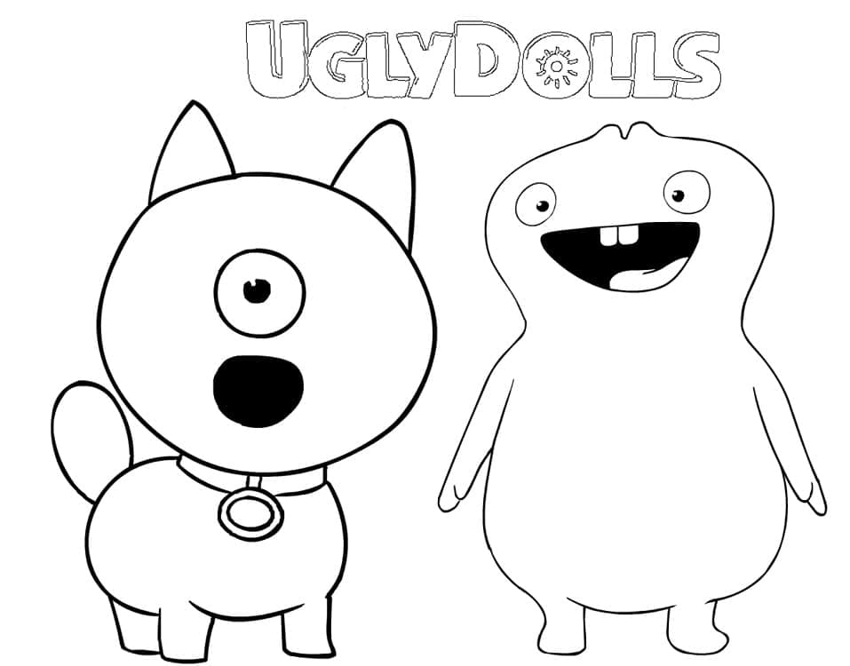 Free Drawing of UglyDolls