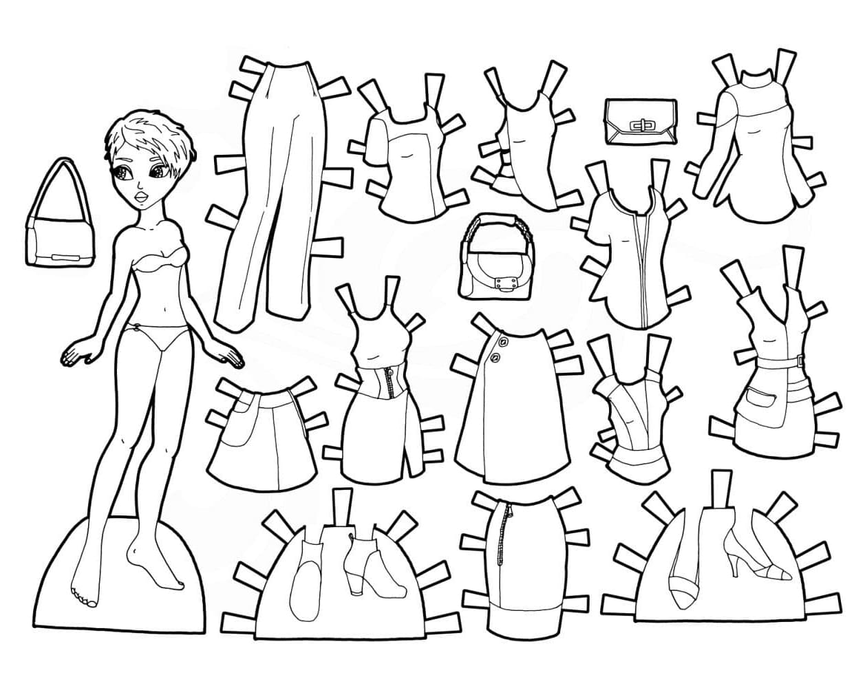 Free Paper Doll Image