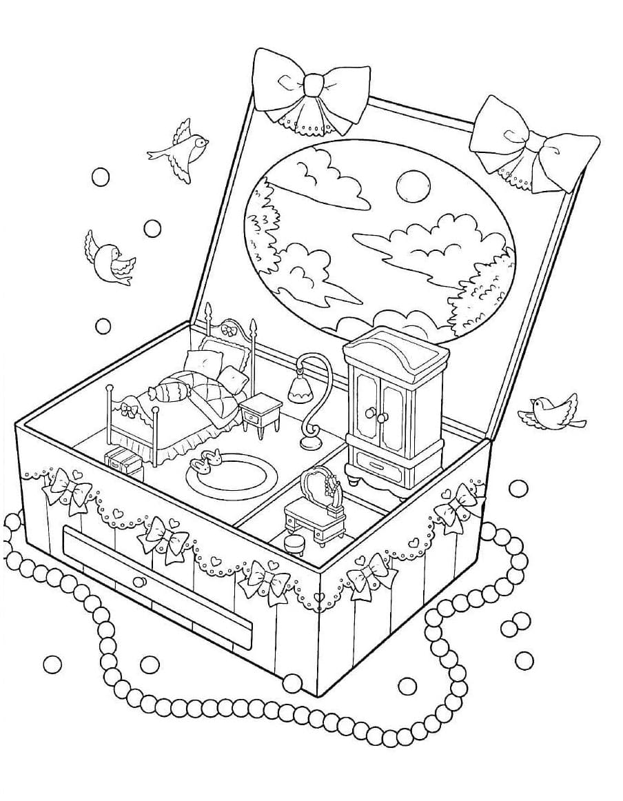 Free Pocket World coloring page